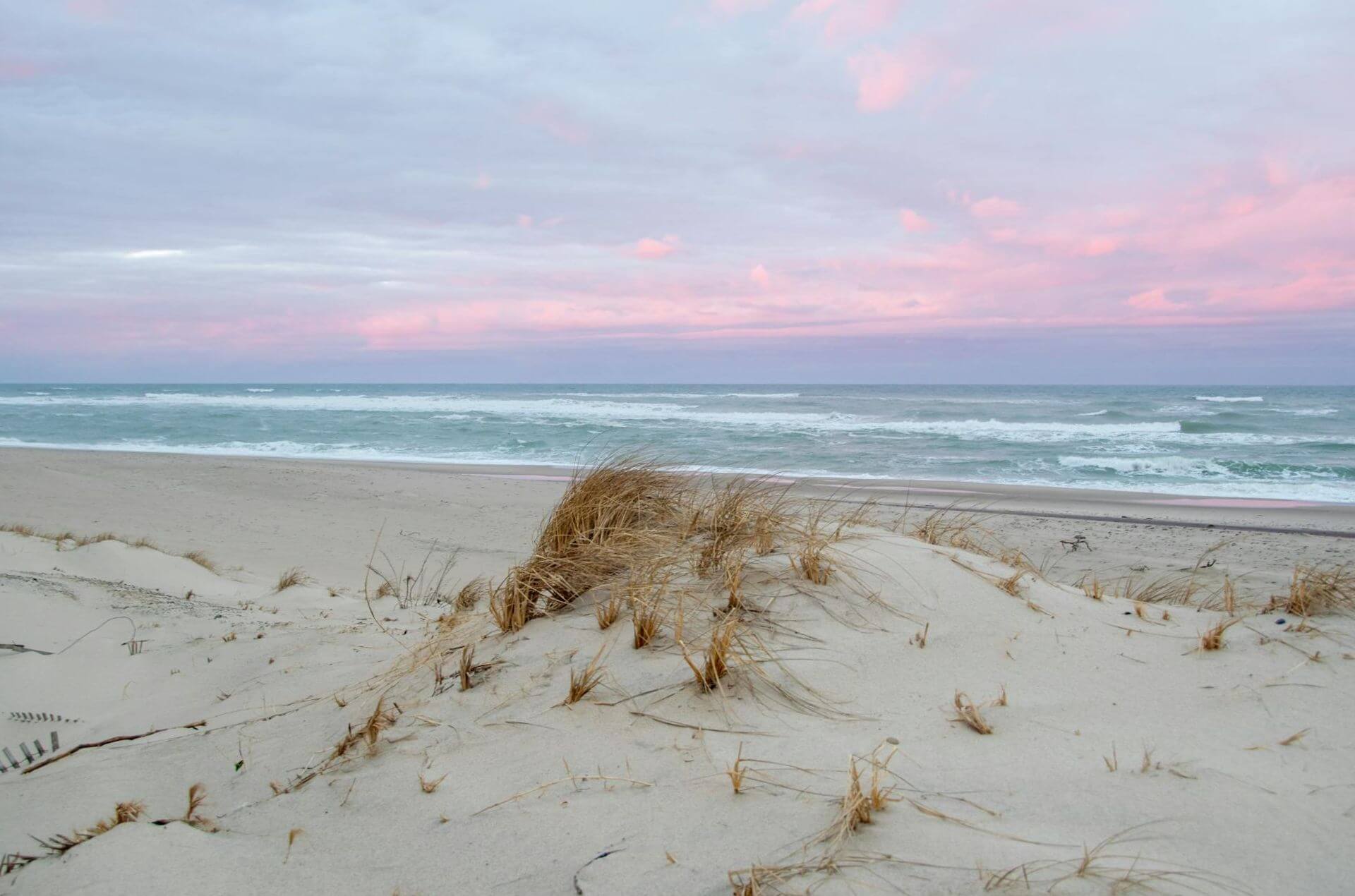 Provincetown shoreline at sunrise